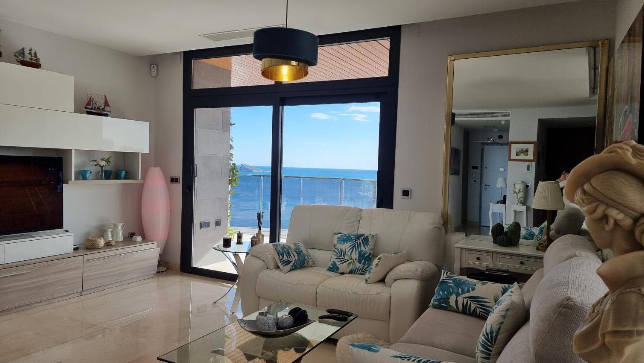 Sunset Waves Benidorm Julieta Vistas Al Mar Premium 200 Mt2 Con Jacuzzi En Terraza Appartement Buitenkant foto