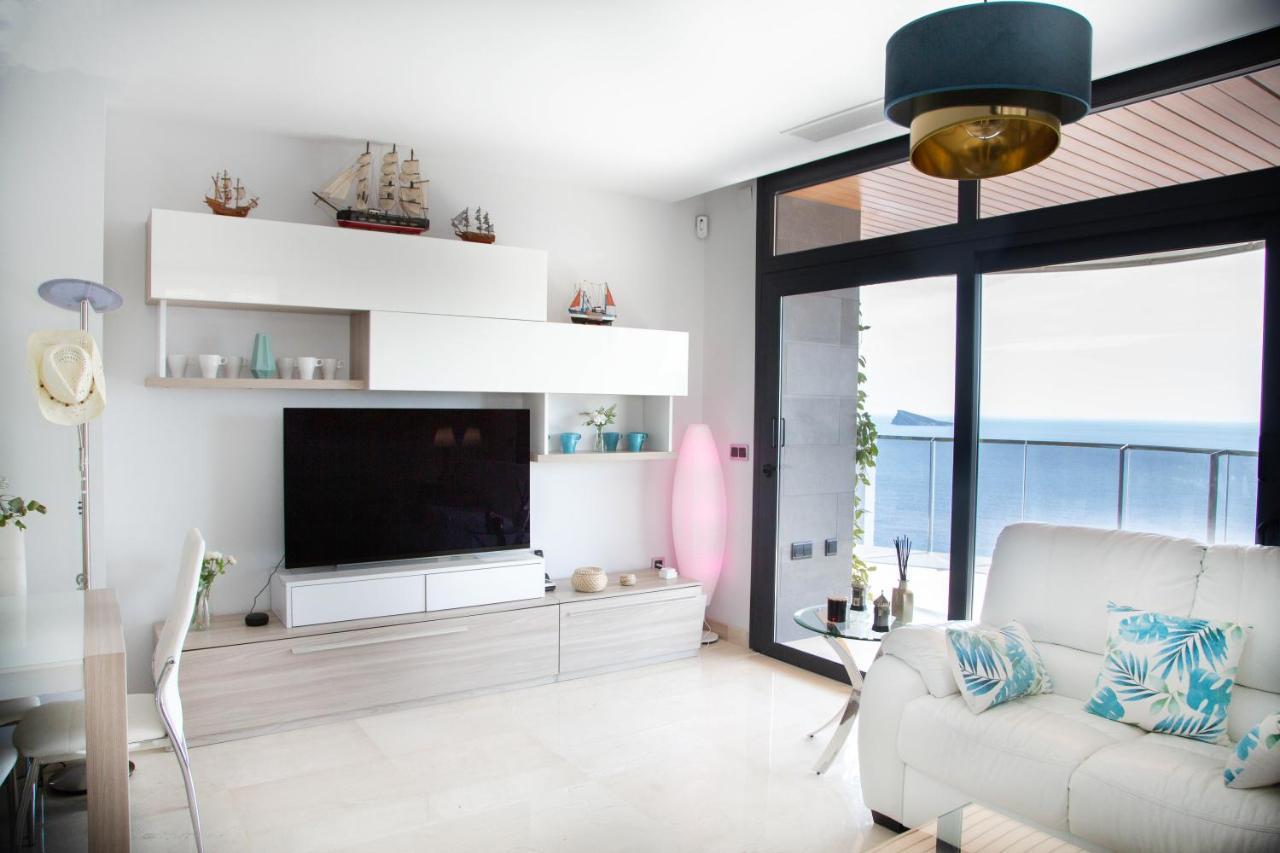Sunset Waves Benidorm Julieta Vistas Al Mar Premium 200 Mt2 Con Jacuzzi En Terraza Appartement Buitenkant foto