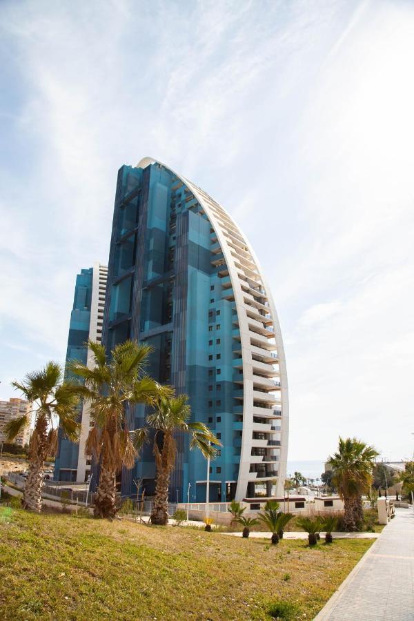 Sunset Waves Benidorm Julieta Vistas Al Mar Premium 200 Mt2 Con Jacuzzi En Terraza Appartement Buitenkant foto