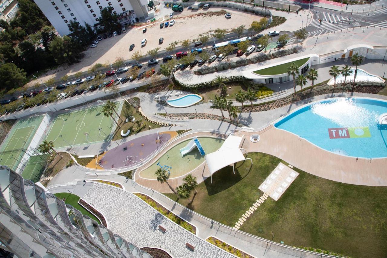 Sunset Waves Benidorm Julieta Vistas Al Mar Premium 200 Mt2 Con Jacuzzi En Terraza Appartement Buitenkant foto